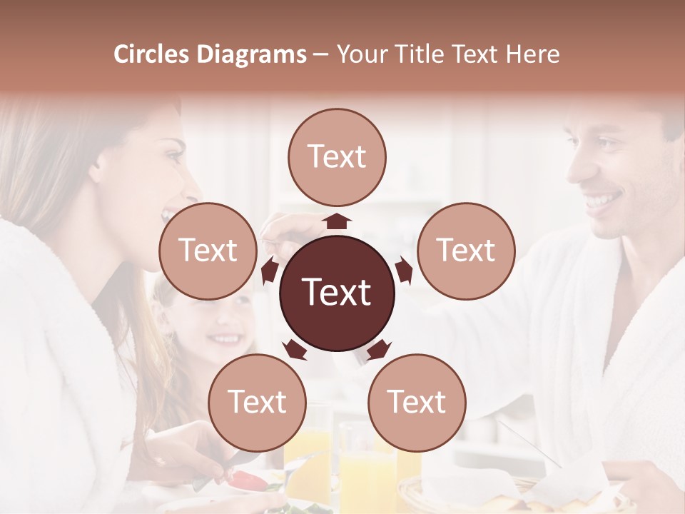 Daughter Morning Home PowerPoint Template