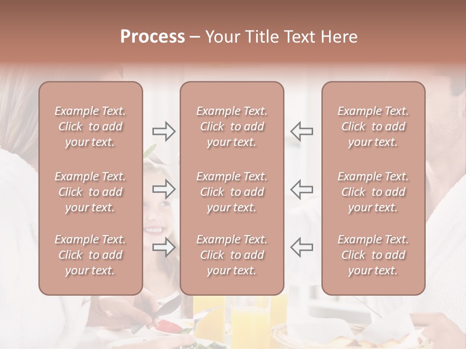 Daughter Morning Home PowerPoint Template