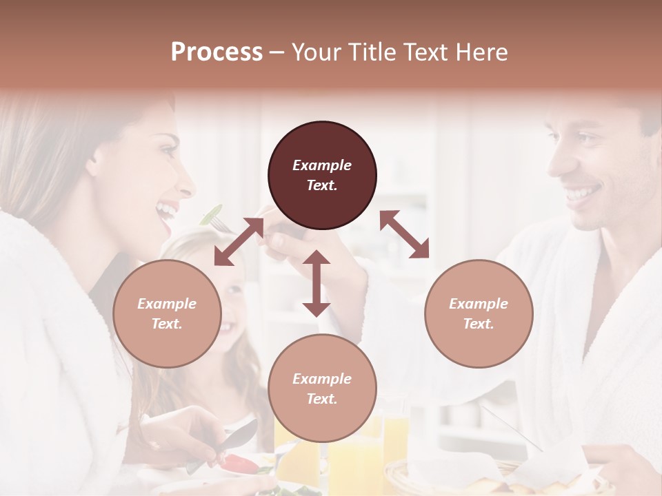 Daughter Morning Home PowerPoint Template