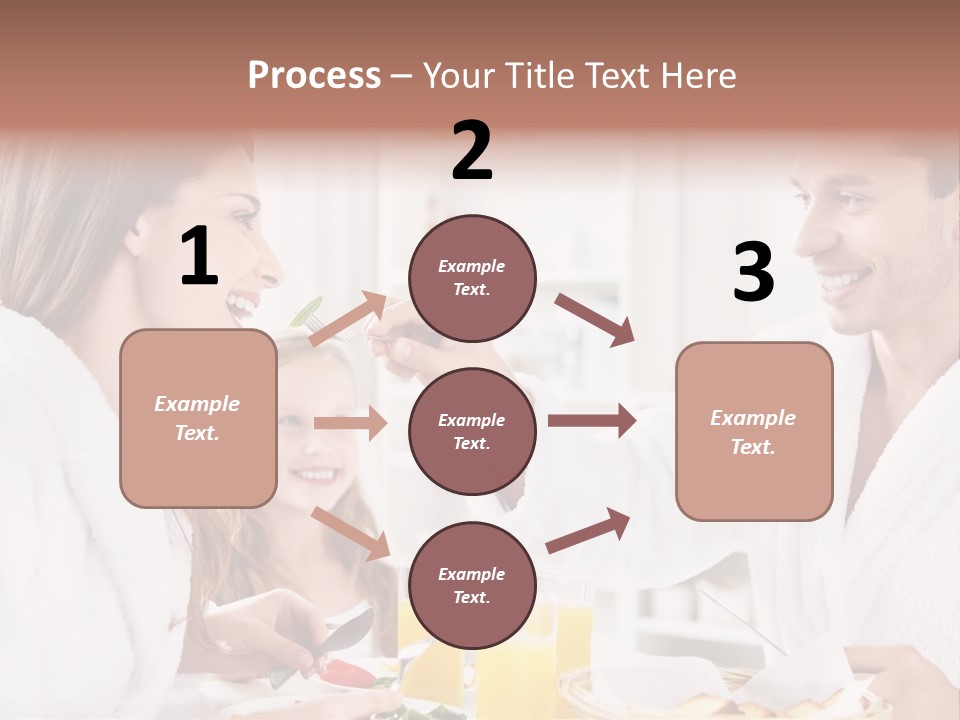 Daughter Morning Home PowerPoint Template