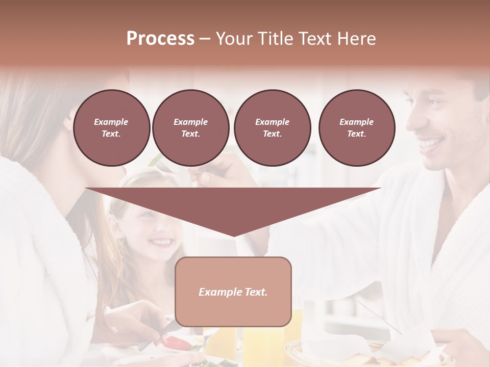 Daughter Morning Home PowerPoint Template