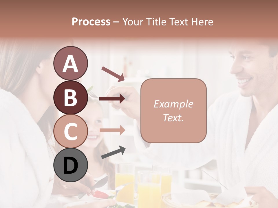 Daughter Morning Home PowerPoint Template