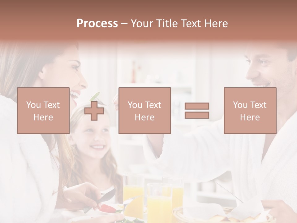 Daughter Morning Home PowerPoint Template