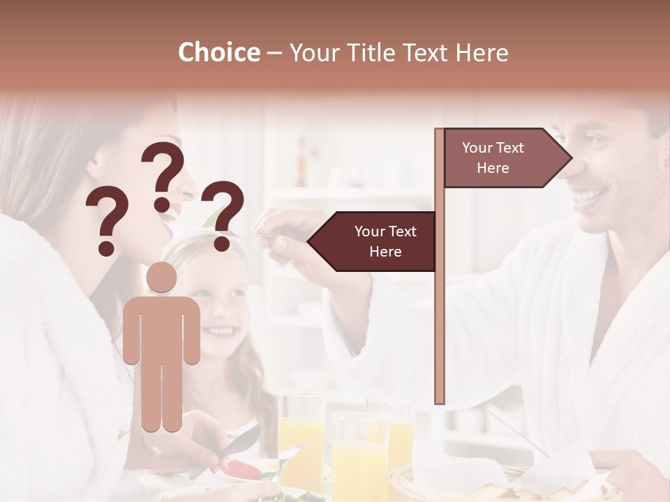 Daughter Morning Home PowerPoint Template