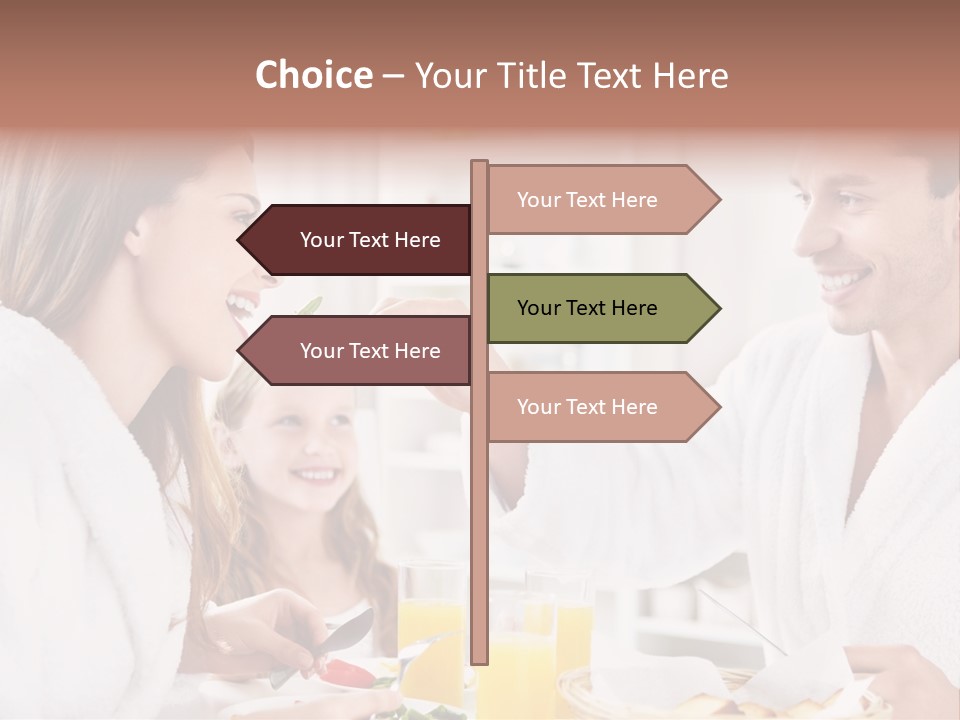 Daughter Morning Home PowerPoint Template