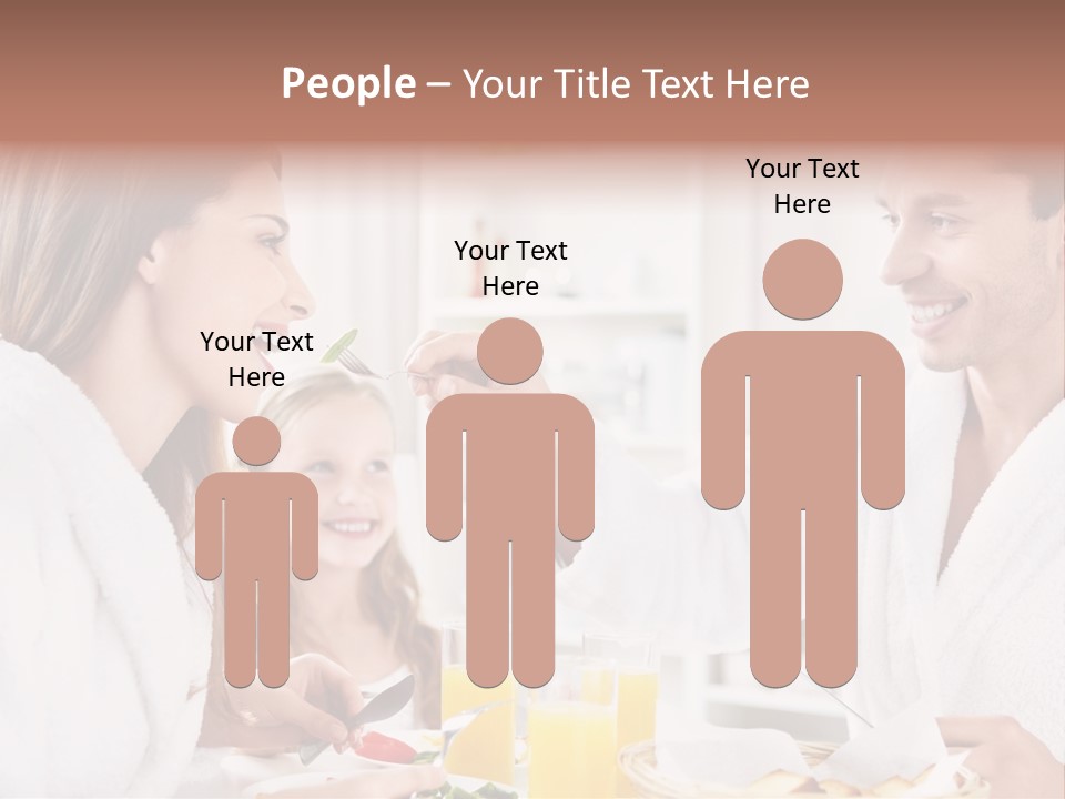 Daughter Morning Home PowerPoint Template