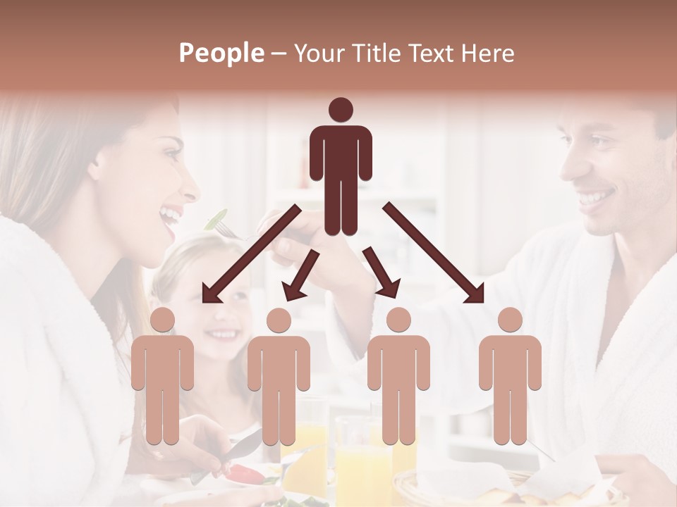 Daughter Morning Home PowerPoint Template