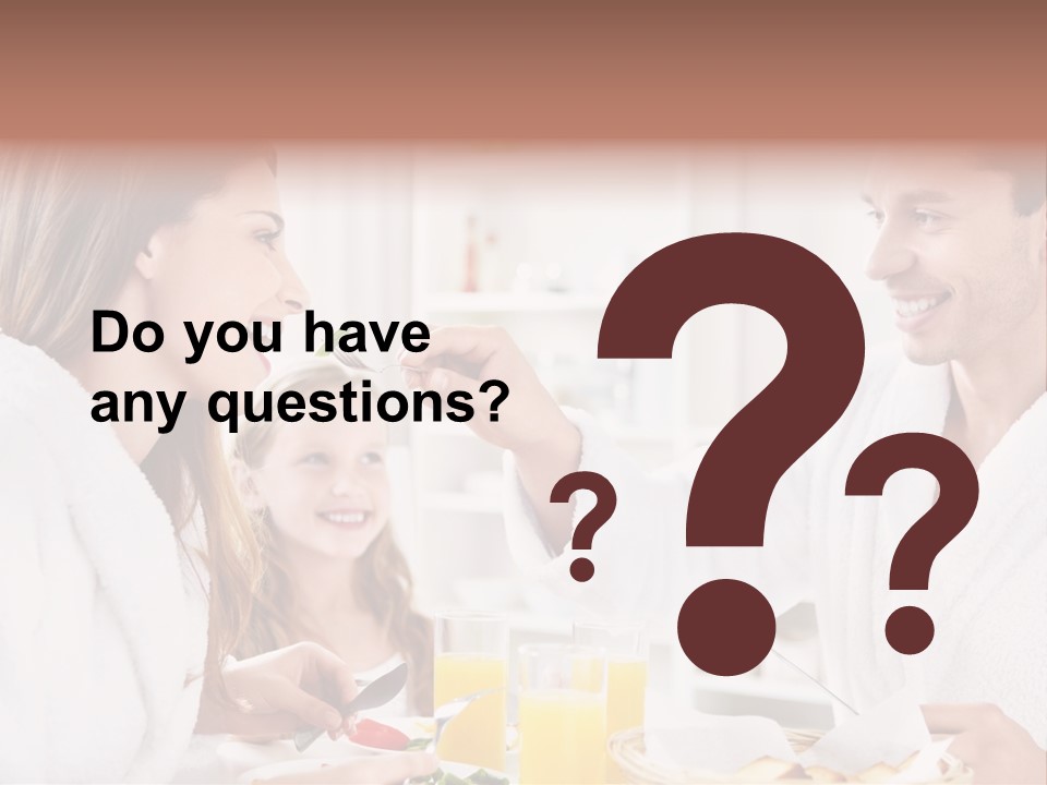 Daughter Morning Home PowerPoint Template