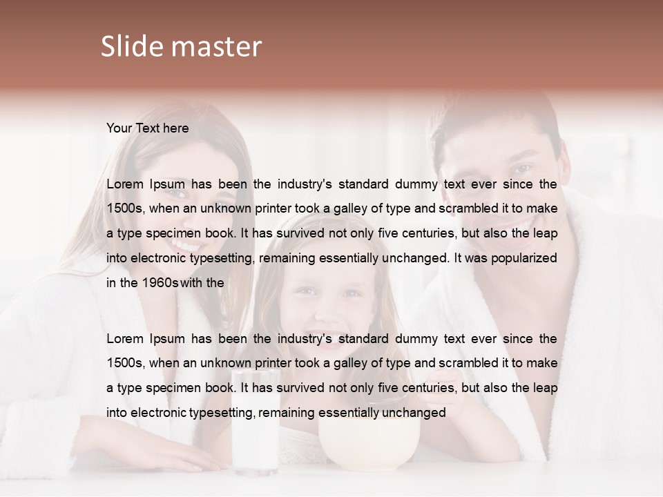 Lifestyle  Spoon PowerPoint Template