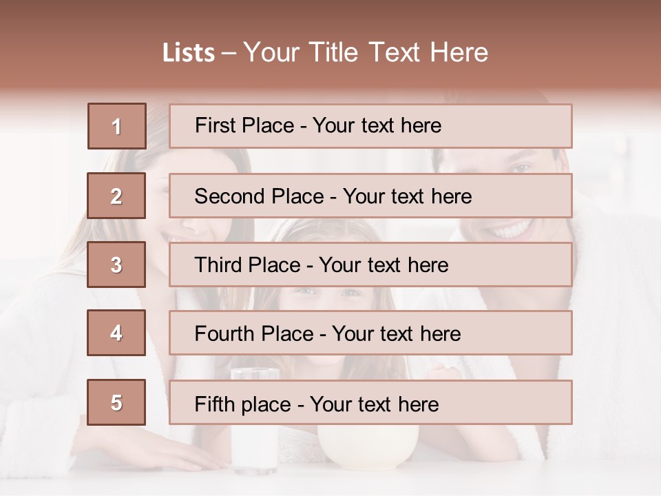 Lifestyle  Spoon PowerPoint Template