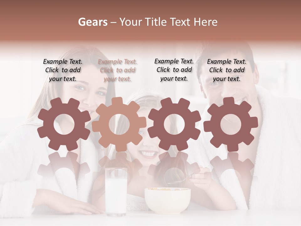 Lifestyle  Spoon PowerPoint Template