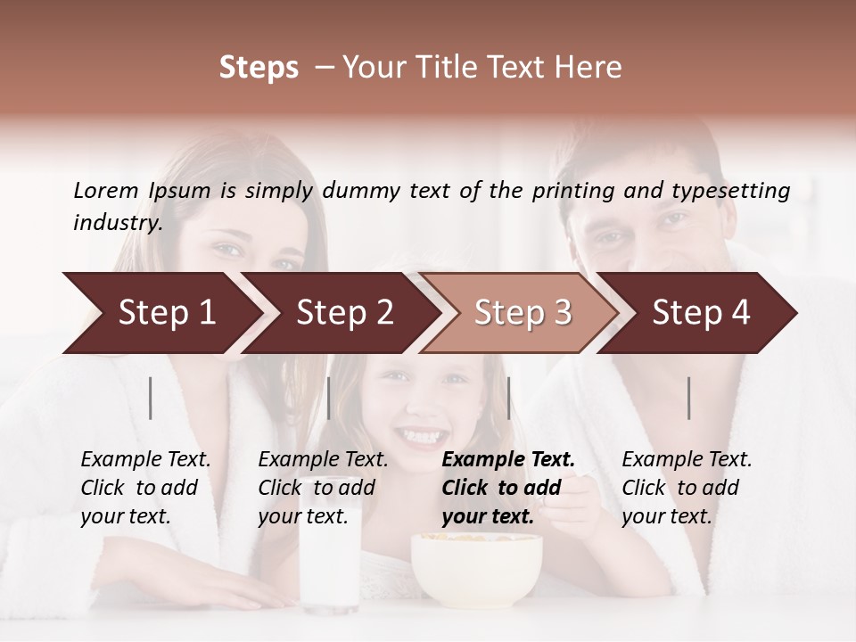 Lifestyle  Spoon PowerPoint Template