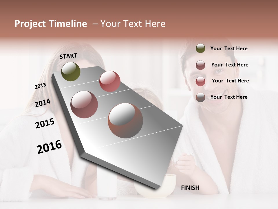 Lifestyle  Spoon PowerPoint Template