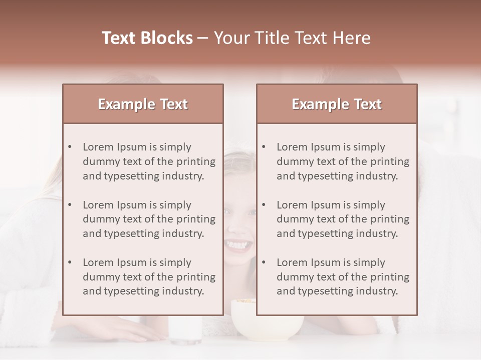 Lifestyle  Spoon PowerPoint Template