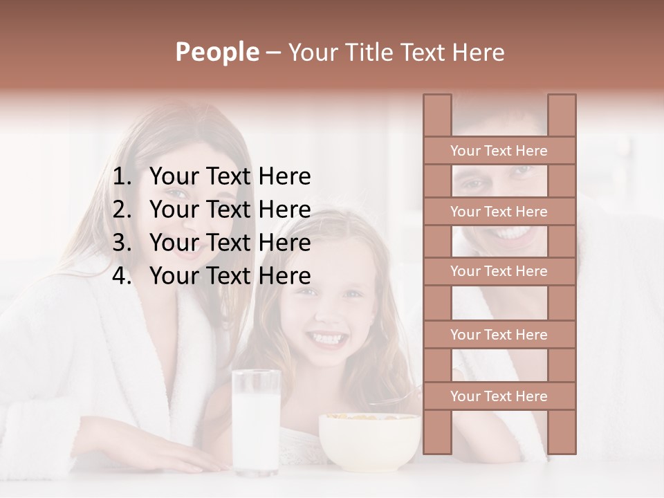 Lifestyle  Spoon PowerPoint Template
