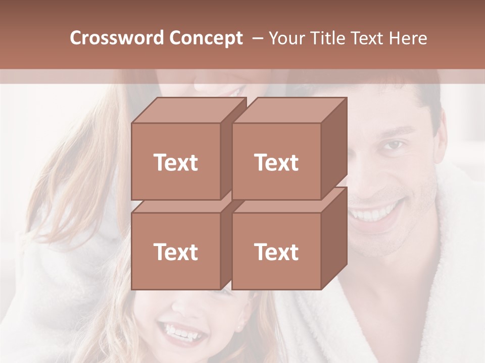 Family Cute Cheerful PowerPoint Template