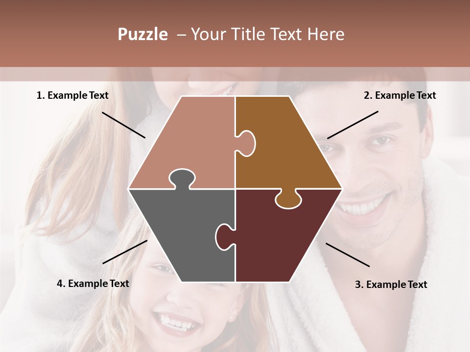 Family Cute Cheerful PowerPoint Template