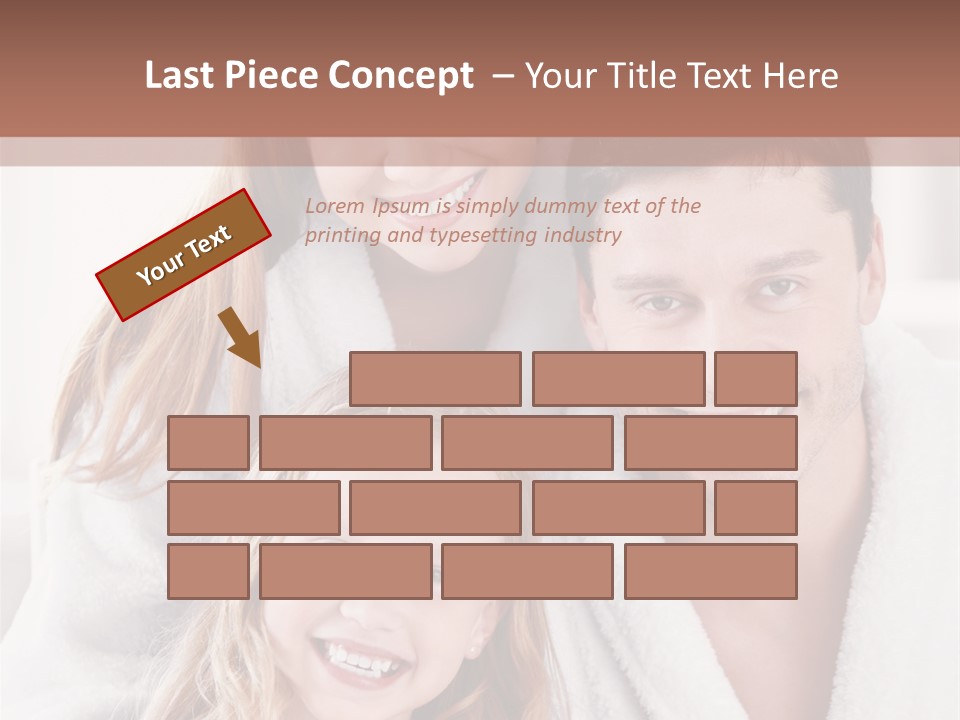 Family Cute Cheerful PowerPoint Template