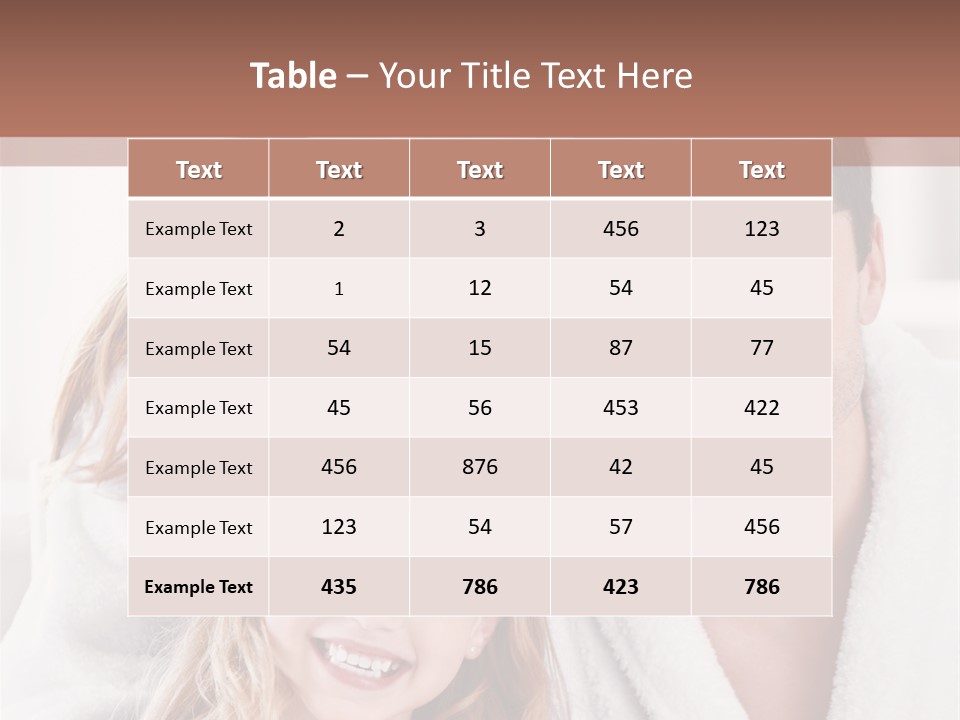 Family Cute Cheerful PowerPoint Template