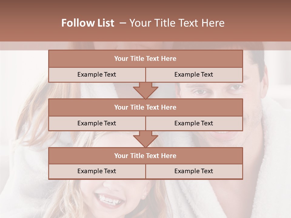 Family Cute Cheerful PowerPoint Template