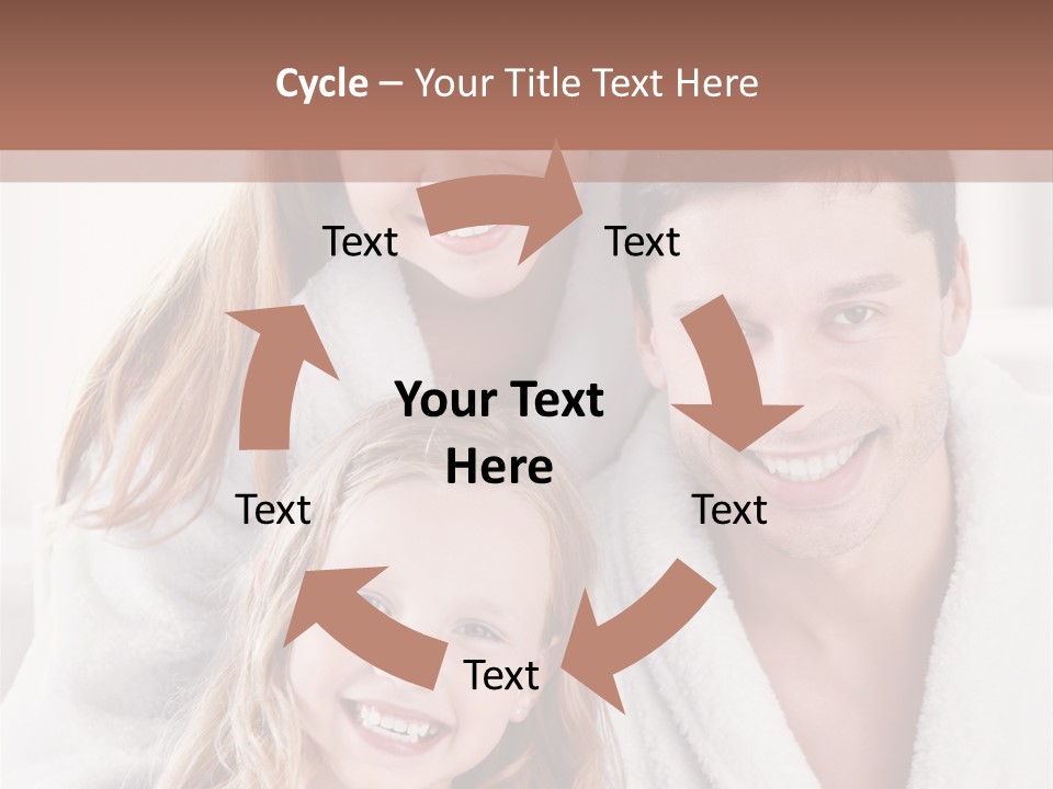 Family Cute Cheerful PowerPoint Template