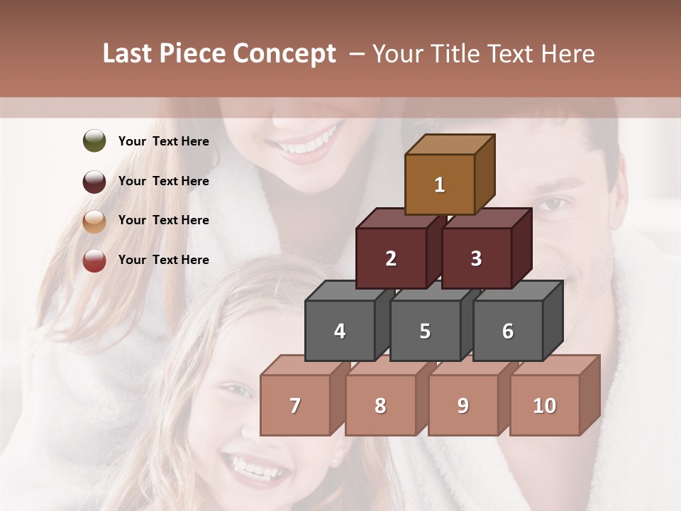 Family Cute Cheerful PowerPoint Template