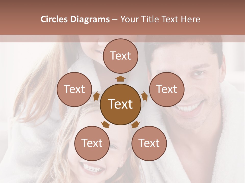 Family Cute Cheerful PowerPoint Template