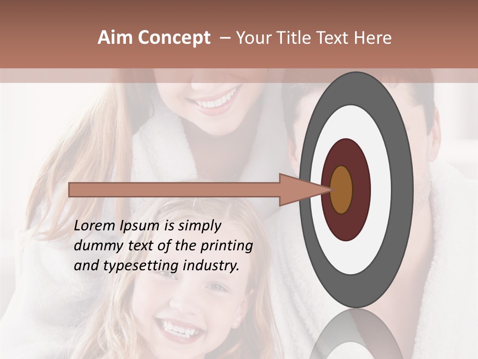 Family Cute Cheerful PowerPoint Template