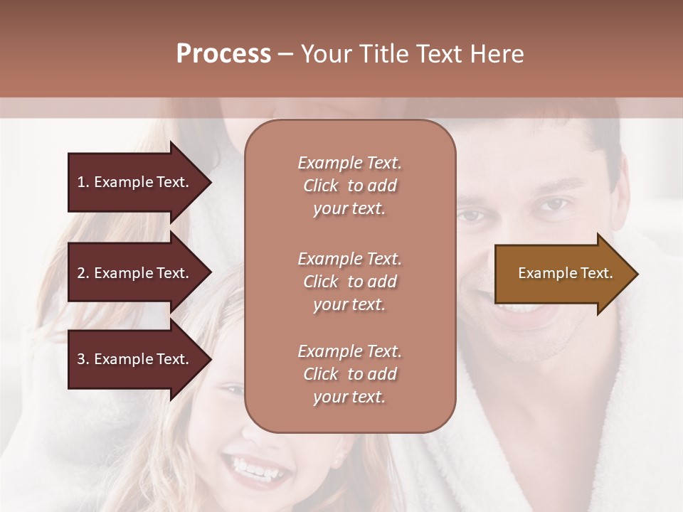 Family Cute Cheerful PowerPoint Template