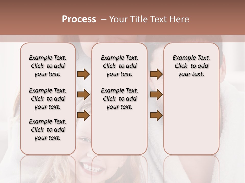Family Cute Cheerful PowerPoint Template