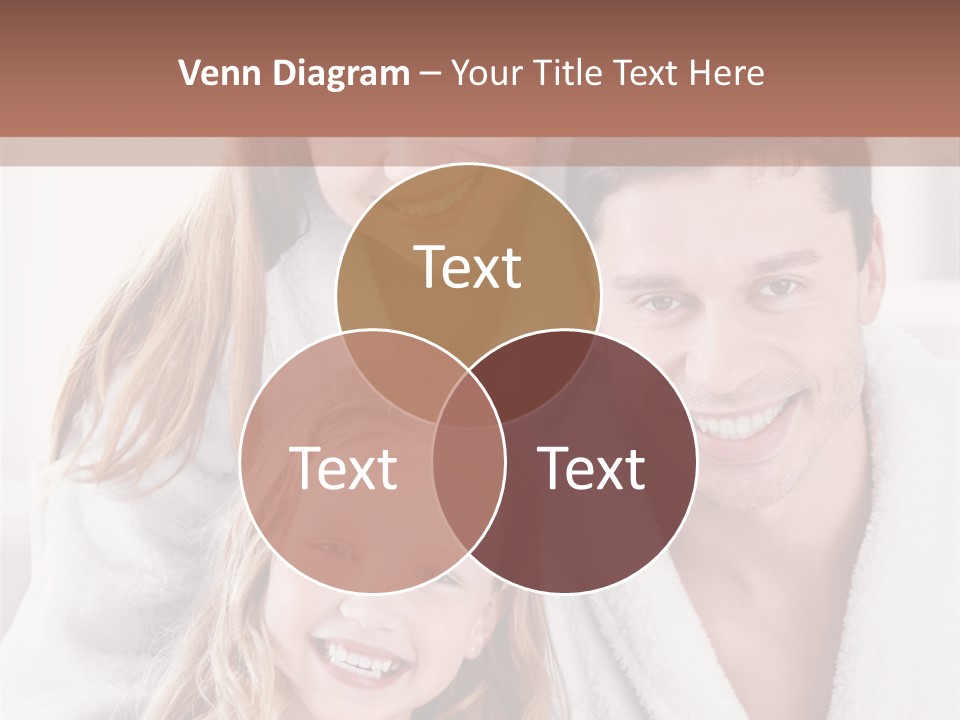 Family Cute Cheerful PowerPoint Template