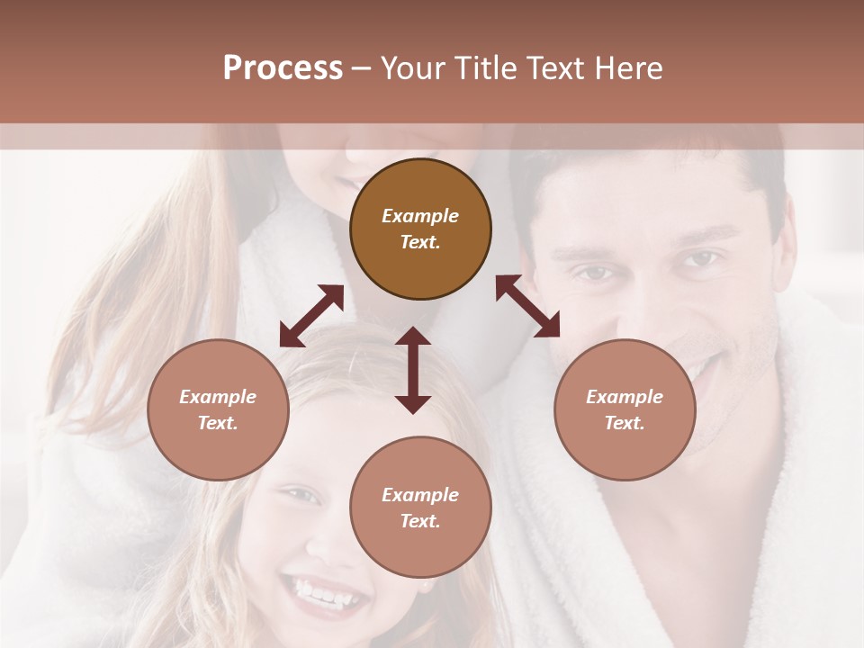 Family Cute Cheerful PowerPoint Template