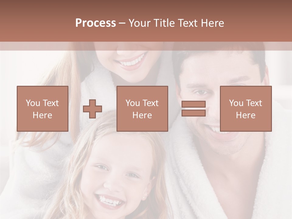 Family Cute Cheerful PowerPoint Template