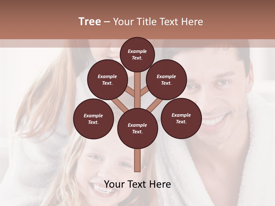 Family Cute Cheerful PowerPoint Template