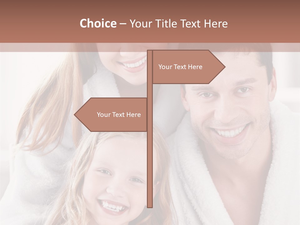 Family Cute Cheerful PowerPoint Template