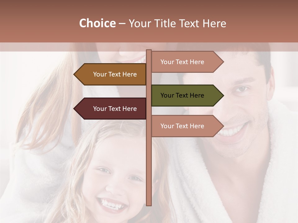 Family Cute Cheerful PowerPoint Template