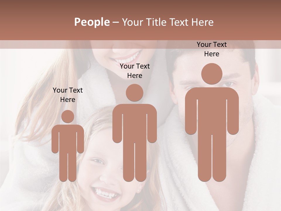 Family Cute Cheerful PowerPoint Template