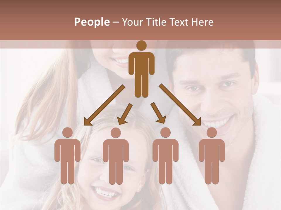 Family Cute Cheerful PowerPoint Template