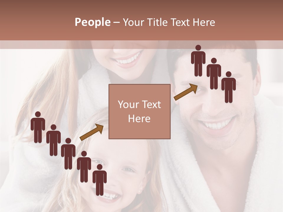 Family Cute Cheerful PowerPoint Template