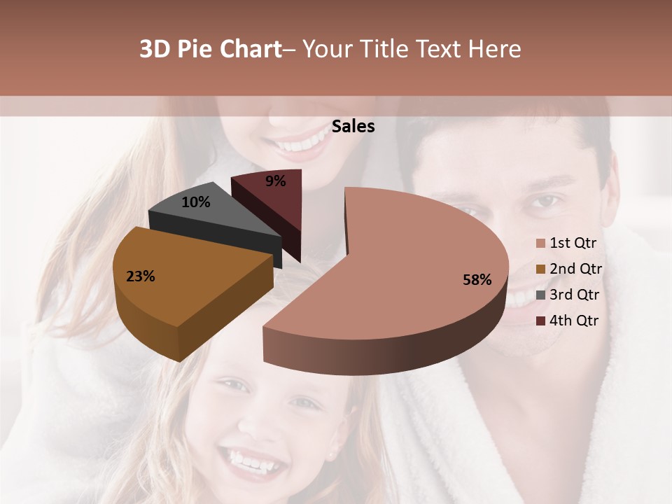 Family Cute Cheerful PowerPoint Template