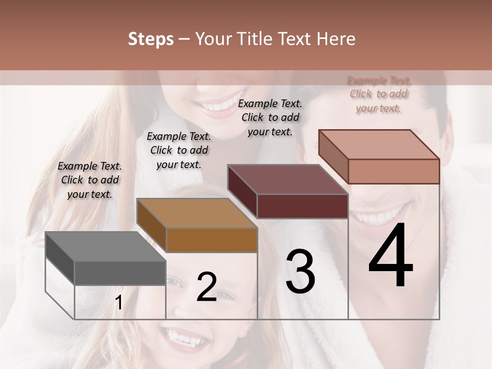 Family Cute Cheerful PowerPoint Template