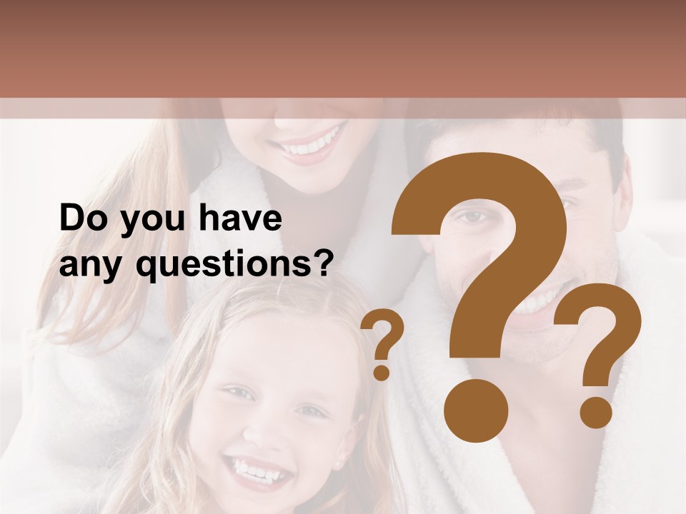 Family Cute Cheerful PowerPoint Template