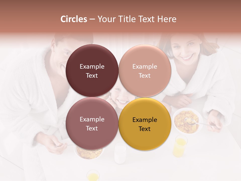 S Cornflake Bathrobe PowerPoint Template