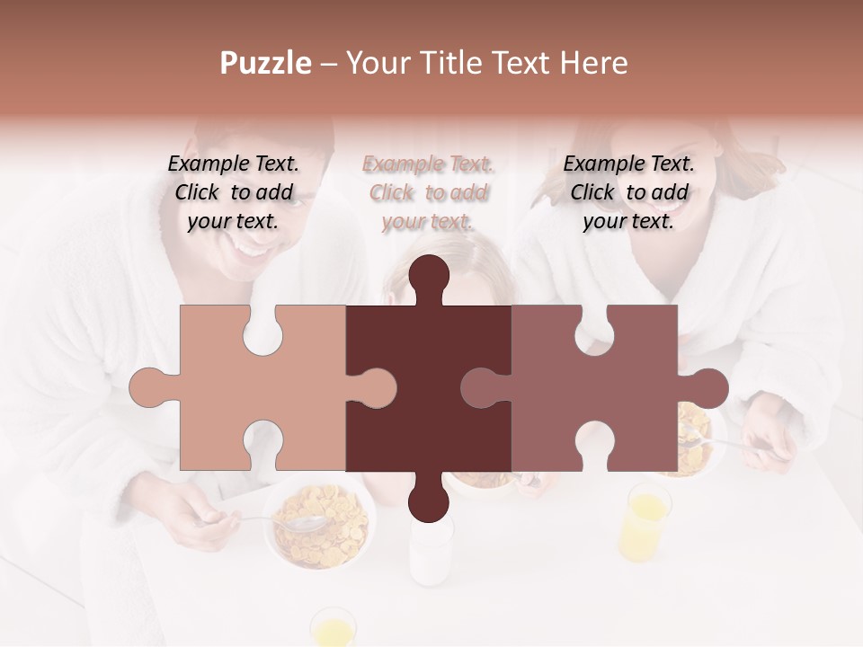 S Cornflake Bathrobe PowerPoint Template