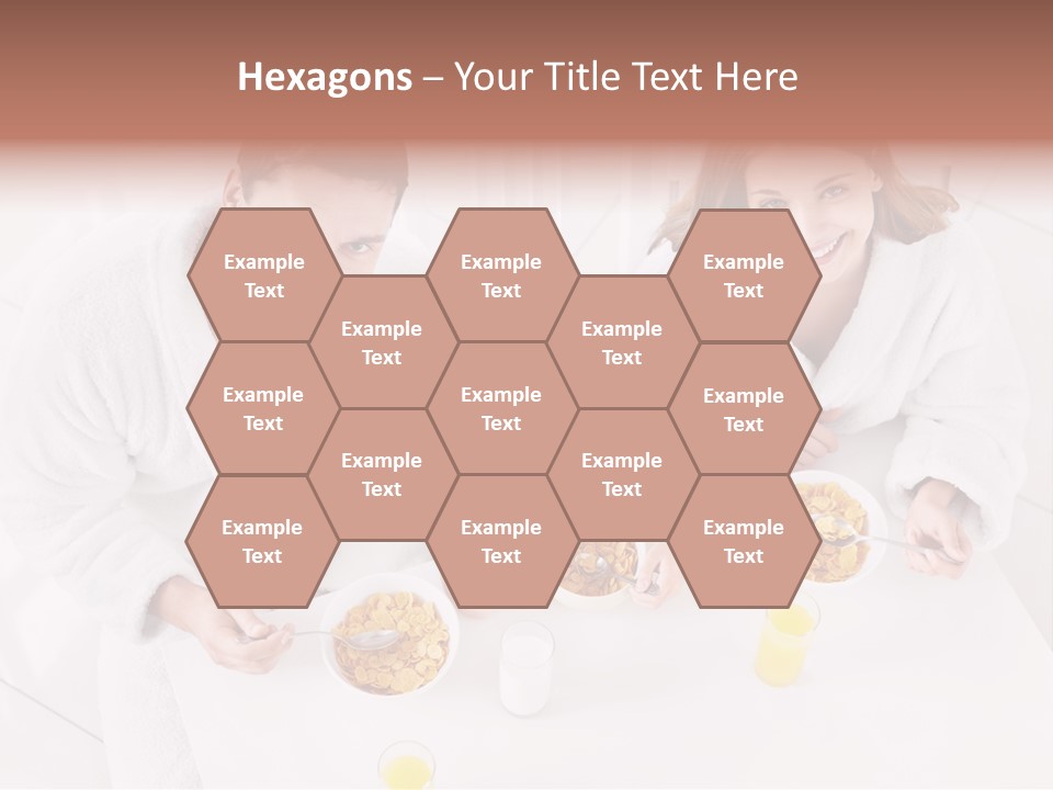 S Cornflake Bathrobe PowerPoint Template