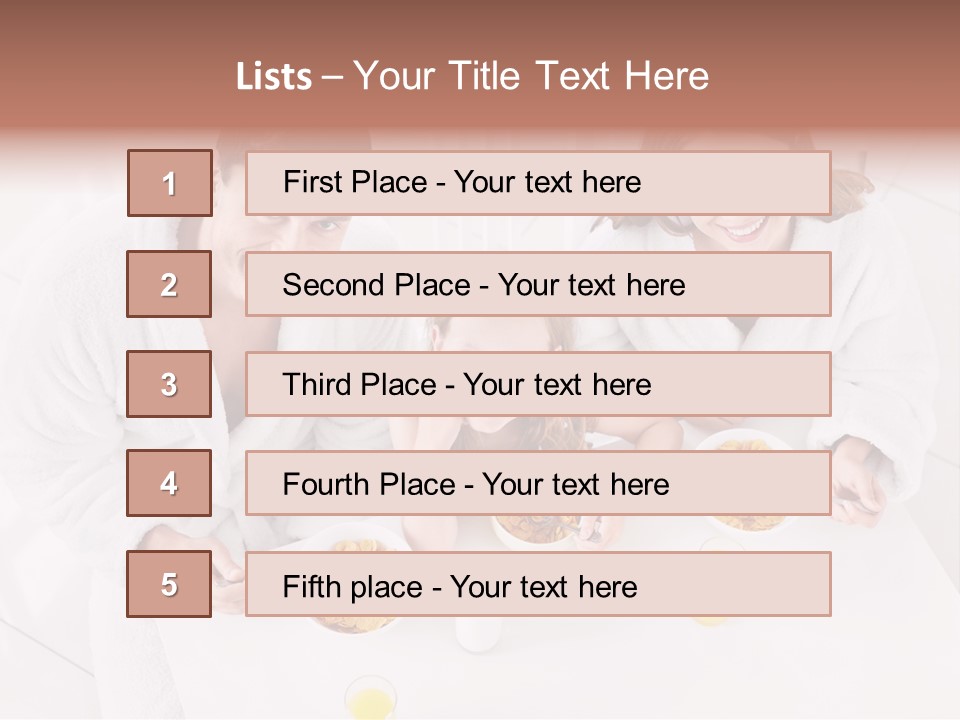 S Cornflake Bathrobe PowerPoint Template