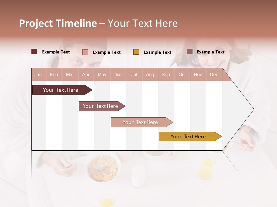 S Cornflake Bathrobe PowerPoint Template