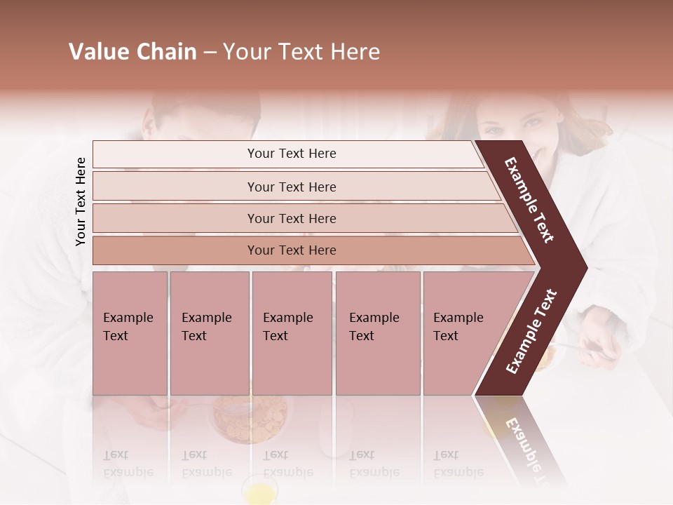 S Cornflake Bathrobe PowerPoint Template