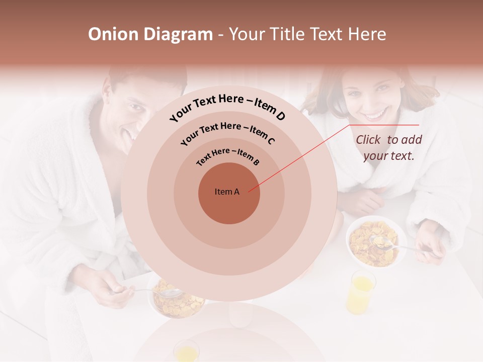 S Cornflake Bathrobe PowerPoint Template