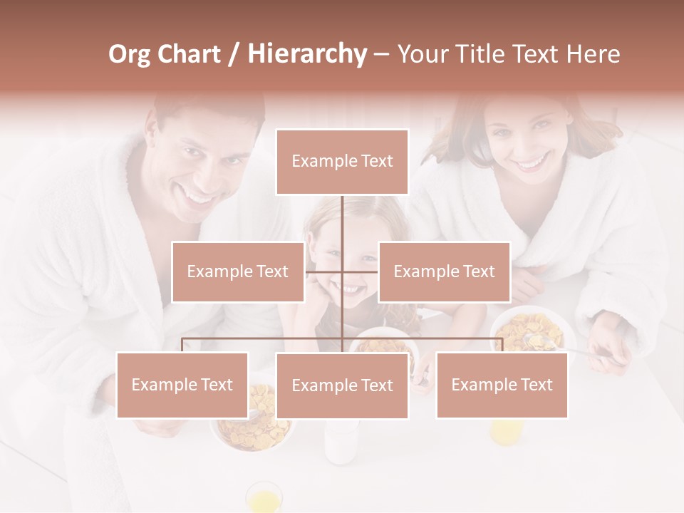 S Cornflake Bathrobe PowerPoint Template